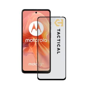 Protective glass Tactical - Tactical Glass Shield 5D for Motorola G04 Black 