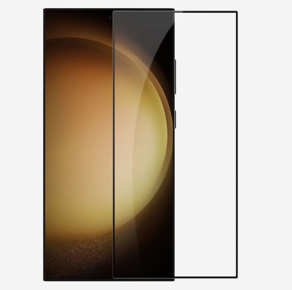 Protective glass Nillkin - Nillkin Tempered Glass 2.5D CP+ PRO Black for Samsung Galaxy S24 Ultra