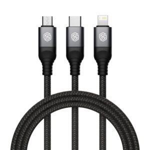 Cable Nillkin - Nillkin Data Cable Swift Pro 3in1 1,5m Black