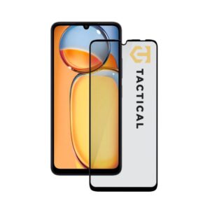 Protective glass Tactical - Tactical Glass Shield 5D for Xiaomi Redmi 13C 4G/5G/ Poco C65 Black 