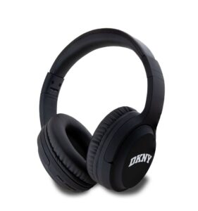 Converter DKNY - DKNY PU Leather Arch Logo Wireless Headphone Black 