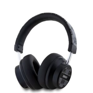 Converter DKNY - DKNY PU Leather Checkered Pattern Wireless Headphone Black 