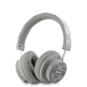 Converter DKNY - DKNY PU Leather Checkered Pattern Wireless Headphone Biege 