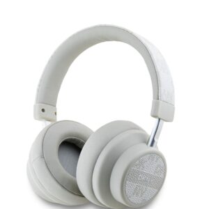 Converter DKNY - DKNY PU Leather Checkered Pattern Wireless Headphone Pearl 