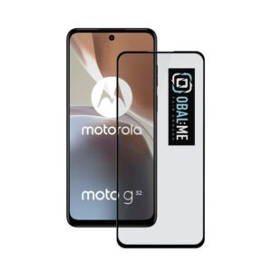 Aizsargstikls -  OBAL:ME 5D Glass Screen Protector for Motorola G32 Black