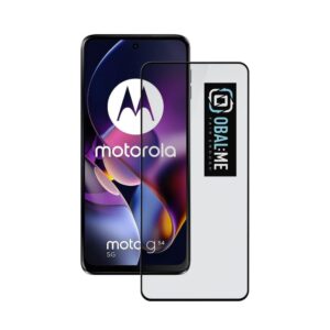 Protective glass -  OBAL:ME 5D Glass Screen Protector for Motorola G54 5G/ Power Edition Black