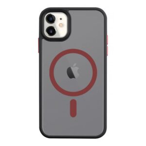 Tagakaaned Tactical - Tactical MagForce Hyperstealth 2.0 Cover for iPhone 11 Black/Red 