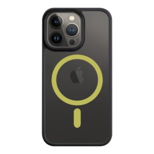 Tagakaaned Tactical - Tactical MagForce Hyperstealth 2.0 Cover for iPhone 13 Pro Black/Yellow 
