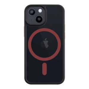 Tagakaaned Tactical - Tactical MagForce Hyperstealth 2.0 Cover for iPhone 13 mini Black/Red 