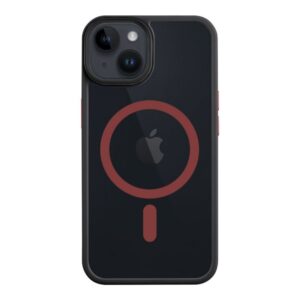 Tagakaaned Tactical - Tactical MagForce Hyperstealth 2.0 Cover for iPhone 14 Black/Red 