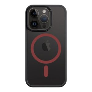 Tagakaaned Tactical - Tactical MagForce Hyperstealth 2.0 Cover for iPhone 14 Pro Black/Red 