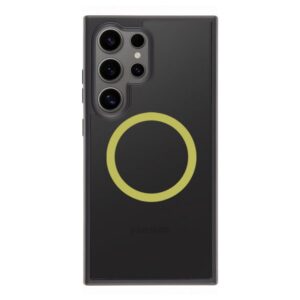 Tagakaaned Tactical - Tactical MagForce Hyperstealth 2.0 Cover for Samsung Galaxy S24 Ultra Black/Yellow 