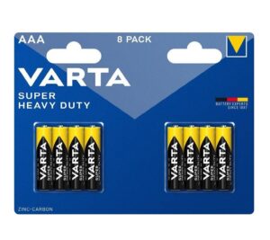 Battery -  Varta Super Heavy Duty AAA Battery 8pcs