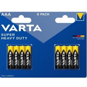 Battery -  Varta Super Heavy Duty AAA Battery 8pcs