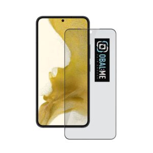 Protective glass -  OBAL:ME Privacy 5D Glass Screen Protector for Samsung Galaxy S22 Black