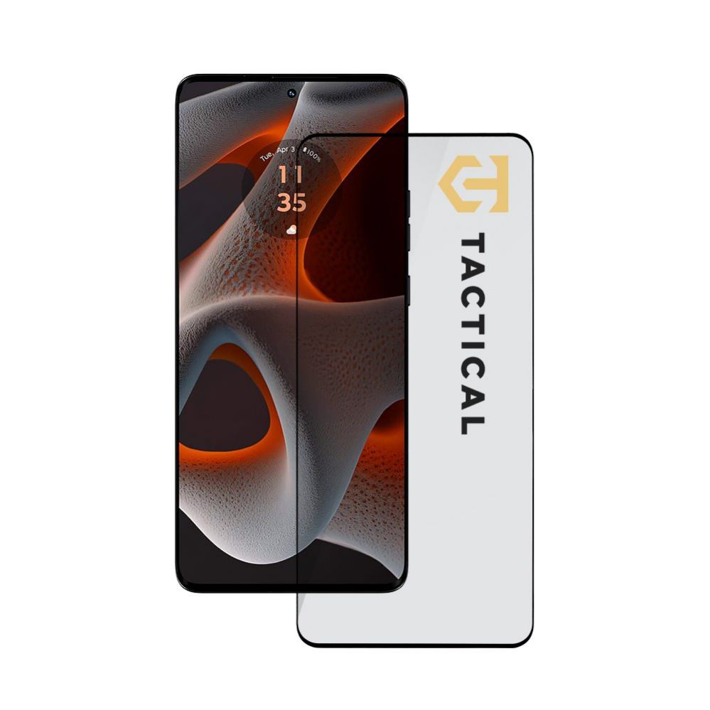 Protective glass Tactical - Tactical Glass Shield 5D for Motorola Edge 50 Pro 5G Black