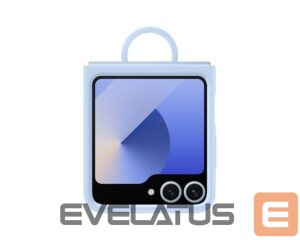Book case Samsung - EF-PF741TLE Samsung Silicone Cover with Ring for Galaxy Z Flip 6 Blue