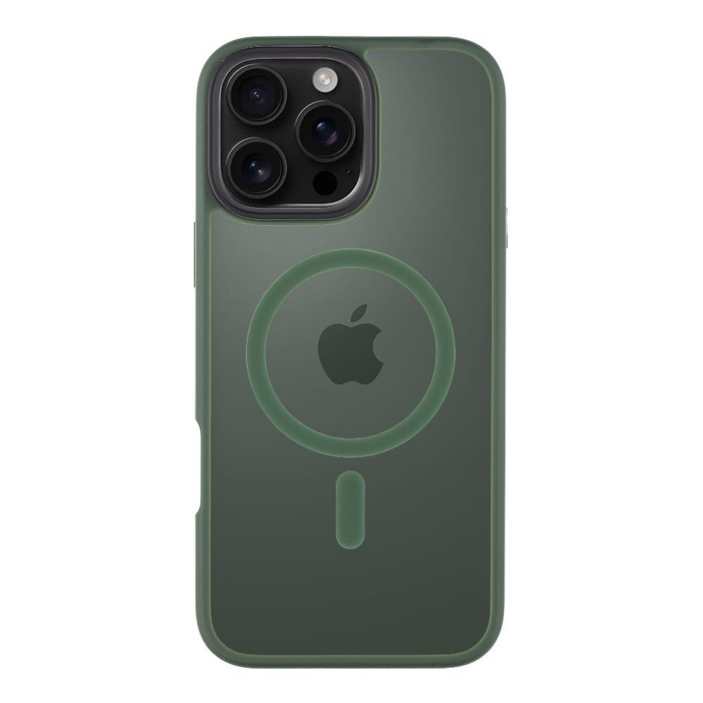 Tagakaaned Tactical - Tactical MagForce Hyperstealth Cover for iPhone 16 Pro Max Forest Green