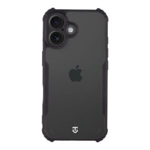 Back panel cover Tactical - Tactical Quantum Stealth Cover for Apple iPhone 16 Clear/Black 