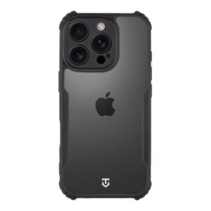 Back panel cover Tactical - Tactical Quantum Stealth Cover for Apple iPhone 16 Pro Clear/Black 