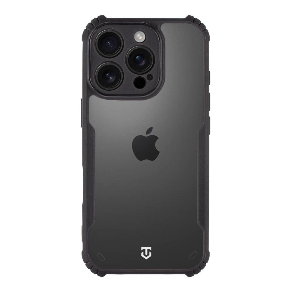 Back panel cover Tactical - Tactical Quantum Stealth Cover for Apple iPhone 16 Pro Clear/Black