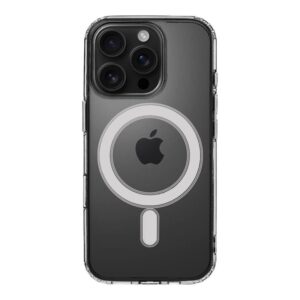 Tagakaaned Tactical - Tactical MagForce Cover for Apple iPhone 16 Pro Transparent 