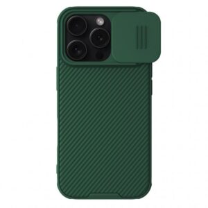 Protective glass Nillkin - Nillkin CamShield PRO Magnetic Hard Case for Apple iPhone 16 Pro Dark Green