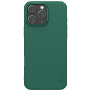 Protective glass Nillkin - Nillkin Super Frosted PRO Back Cover for Apple iPhone 16 Pro Dark Green 