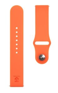 Dirželis Tactical  22mm Silicone Watch Strap and Watch Band Orange