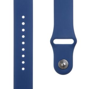 Dirželis Tactical  20mm Silicone Watch Strap Dark Blue