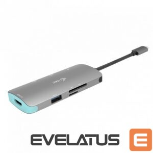 Muu arvutitarvik I-TEC  USB C MetalNanoDock 4K HDMI+PD 60W 