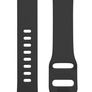 Rihm Tactical Apple Watch 38/40/41mm Silicone Strap with Buckle Black