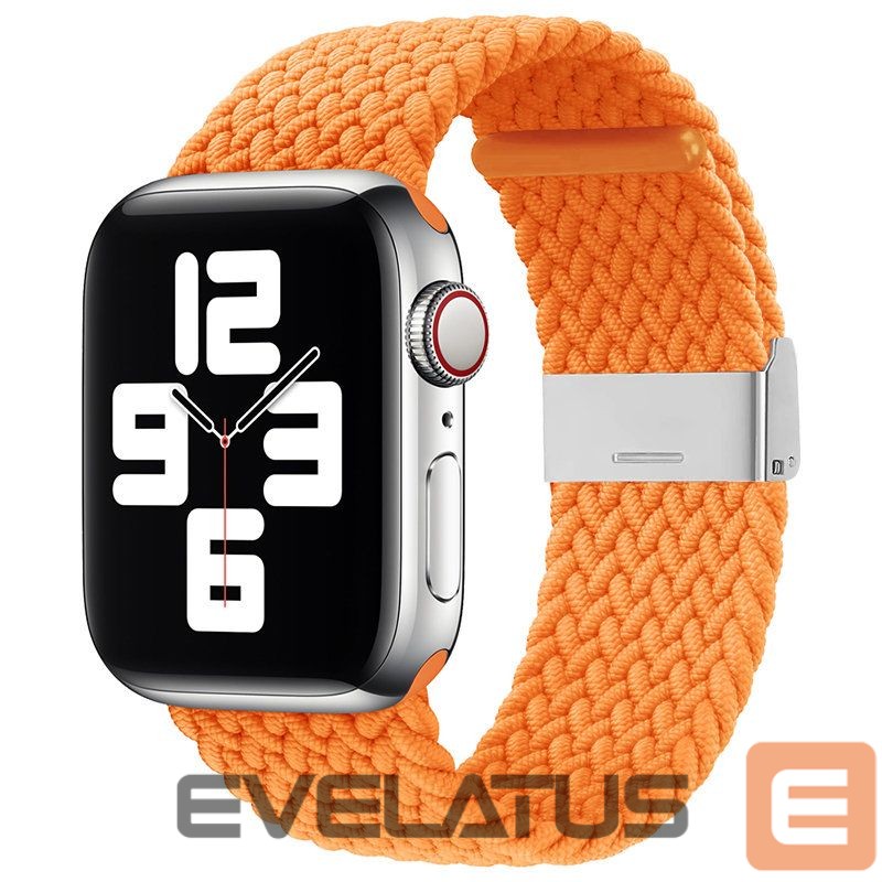 Strap iLike Apple Watch 38/40/41mm Braided Fabric Strap Orange