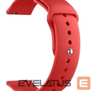 Strap Just Must Universal JM S1 for Galaxy Watch 4 straps 22 mm Red
