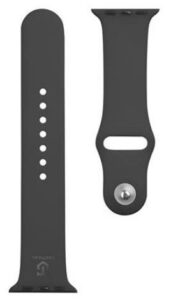 Dirželis Tactical  Silicon Strap  Watch 1/2/3/4/5/6/7/SE 38/40/41mm Black