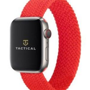 Rihm Tactical  Braided String Band for Watch 1/2/3/4/5/6/7/SE 42/44/45mm size M Red