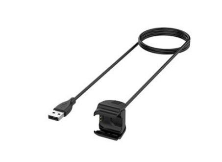 Laadija Tactical USB Charging Cable for Xiaomi Mi Band 5/6/7 Black