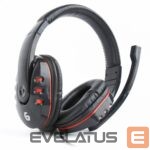 Bezvadu austiņas Gembird  Glossy Black, Gaming headset with volume control, Built-in microphone, 3.5 mm 