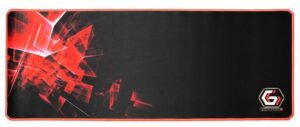 Computer chairs / desks Gembird  Gaming mouse pad PRO, extra large, Black/Red, Extra wide pad surface size 350 x 900 mm 
