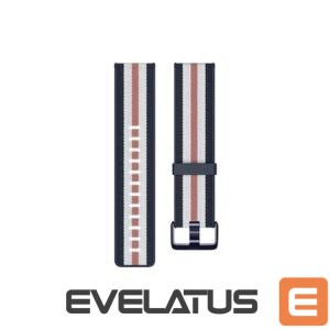 Siksniņa Fitbit  Versa-Lite Woven Hybrid Band, large, navy/pink 