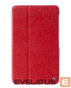 Maciņš grāmata Hoco Samsung T-330 Galaxy Tab 4 8.0  Crystal series HS-L085 Red