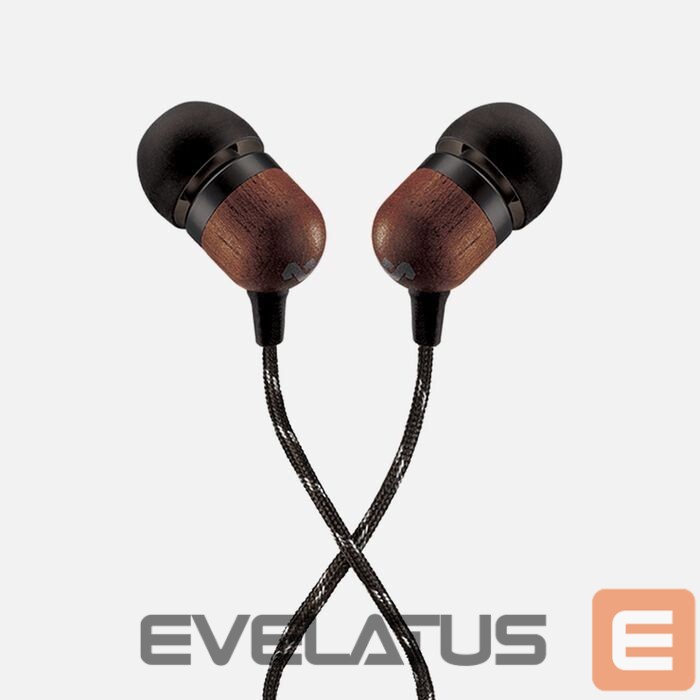 Kõrvaklapid Marley Earbuds Smile Jamaica 3.5 mm, Signature Black, Built-in microphone