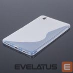 Knygos tipo dėklas Samsung  T320 Galaxy Tab Pro 8.4 TPU S Transparent