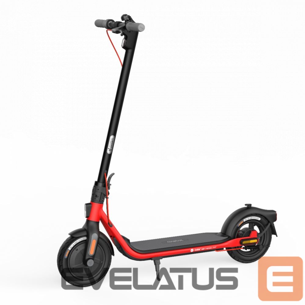 Elektritõukeratas Segway Ninebot eKickscooter D38E Black Red
