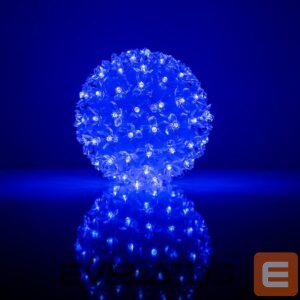 Sisevalgustid iLike N/A Bumba ar puķēm RS-209 100LED D-14cm Blue