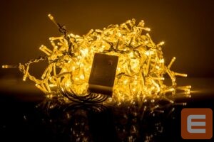 Virtene iekštelpām iLike N/A Diožu Lietus RS-500 500LED 19m. Warm White