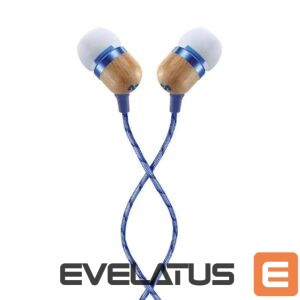 Wired headphones Marley  Smile Jamaica Earbuds, In-Ear, Wired, Microphone, Denim 