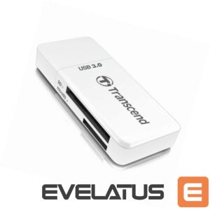 Zibatmiņa Transcend Universal RDF5 Card Reader - USB 3.1/3.0 (SD+Micro) White