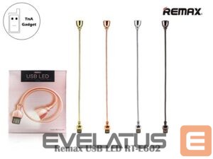Kitas kompiuterio priedas Remax Universal Star Series LED Hose Lamp RT-E602 Gold