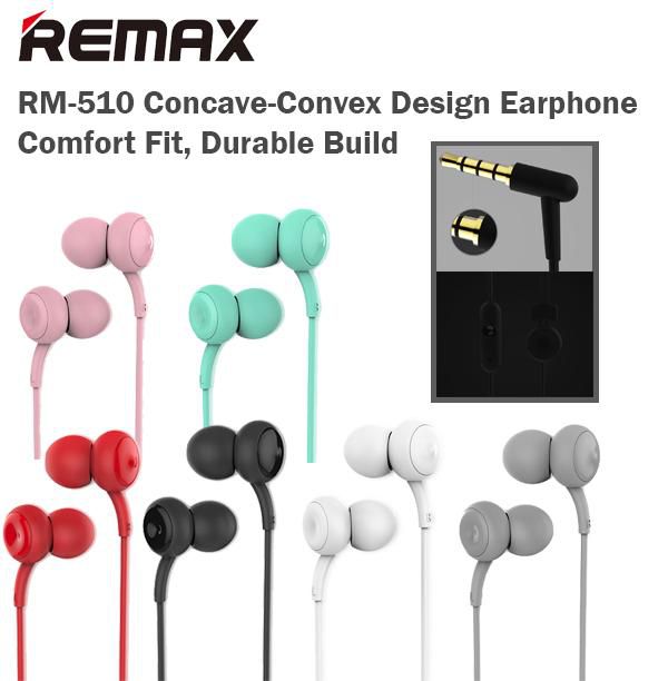 Kõrvaklapid Remax Universal Earphone RM-510 Universal 3,5mm White